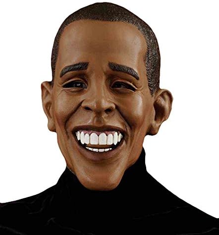 RubiesForum Novelties Men's Barack Obama Deluxe Latex Mask, Brown, One Size