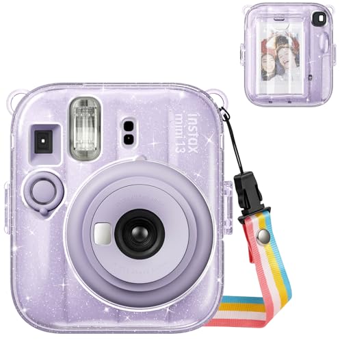 Funda protectora transparente para cámara Fujifilm Instax Mini 13 miniatura 1