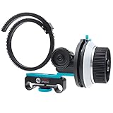 Fotga DP3000 M2 15mm Rail DSLR Focus Puller with A/B Fixed Stops for 5D II III 7D R5 R6 RP 60D A7 A7R A7S II III IV Z6 Z7 II GH4/5/5S BMPCC 4K DSLR Mirrorless Camera Video Filmmaking - Image 3