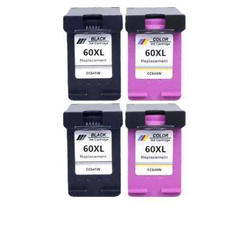 Sostituzione compatibile per cartuccia dinchiostro 60 XL 60 60xl F2480 F2420 F4480 F4580 F4280 D2660 D2530 D2560 C46802BK 2COLOR