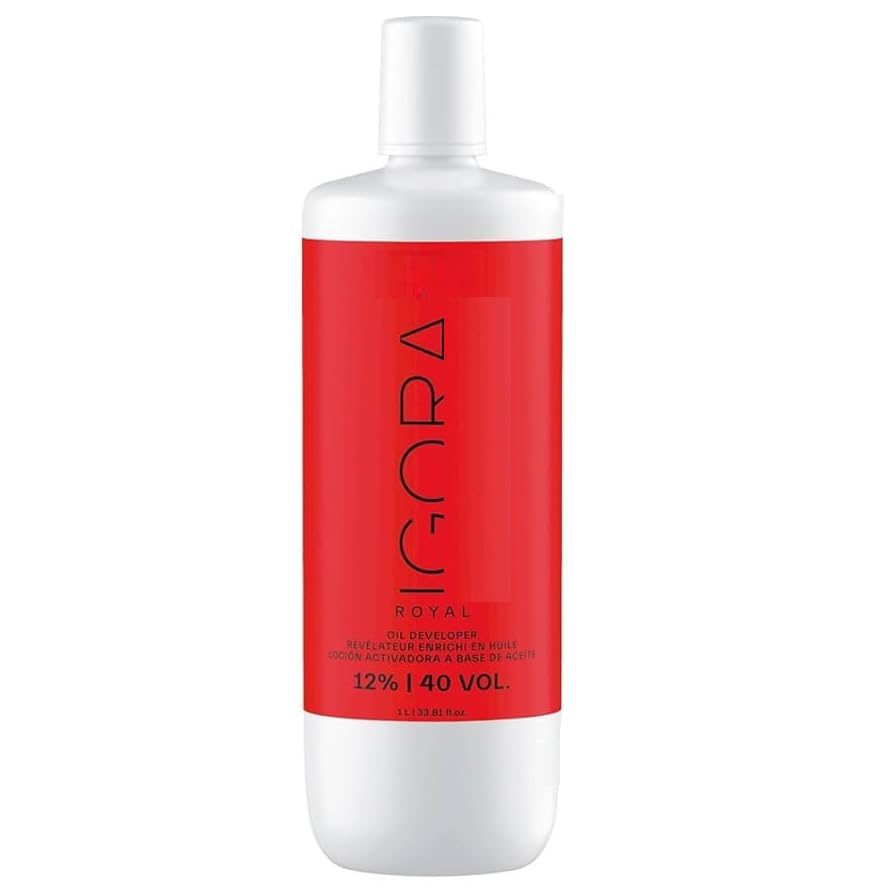 I.GORA || RO.AYL || Cream Creme 40-VOL Volume 12 Per.cent Deve.loper 1000-ML Hair Color Colour || (J)-image-10