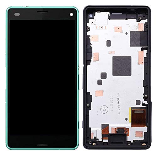 Écran noir Sony Xperia Z3 Compact solution bloc complet cadre blanc - 7