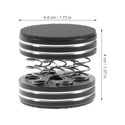 Pieds d'isolation pour haut-parleurs noir pour stopper les vibrations du caisson basse - 2