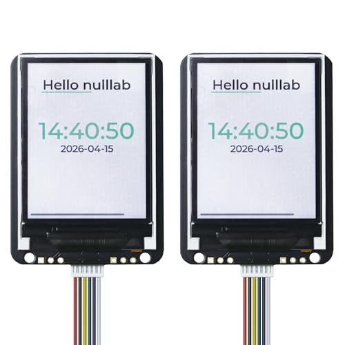 Image of 2-Pack 2.0 Inch LCD Display Module, 240x320 Full Color TFT IPS Screen, ST7789 Driver 4-Wire SPI Interface, 3.3V-5V Compatible, for Embedded HMI, Smart Device & DIY Projects