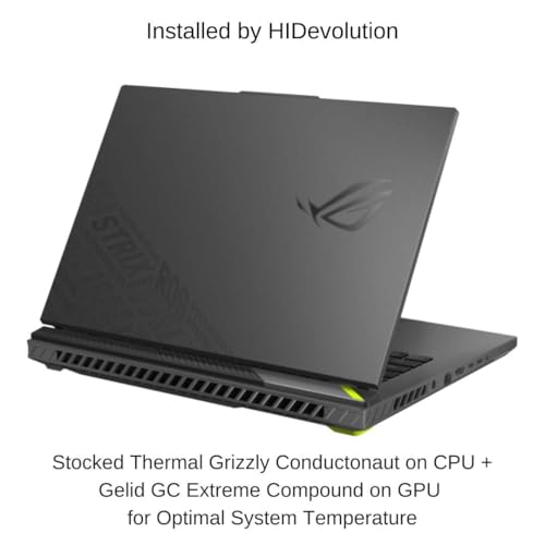 Image of HIDevolution [2025] ASUS ROG Strix G16 G614PP 16 inch FHD+ 165Hz IPS-Level, 2.4 GHz Ryzen 9 8940HX, RTX 5070, 96 GB DDR5 RAM, 8 TB PCIe SSD, Windows 11 Pro