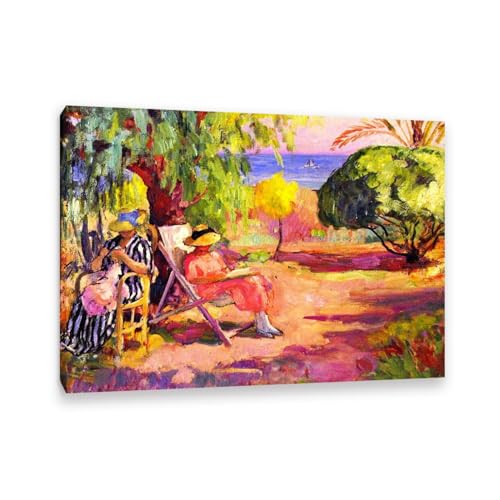 Peinture Femmes Couture MOBYAT pour sublimer la décoration murale d'un salon moderne