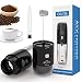 GRICAFE 2-in-1 Kaffeemühle & Milchaufschäumer Elektrischer, USB Aufladbar Doppeltem Quirl Milchschäumer Schneebesen Aufschäumer Milk Frother+ Espressomühle Kaffeebohnen Mühle für Kaffee,Espresso,Latte