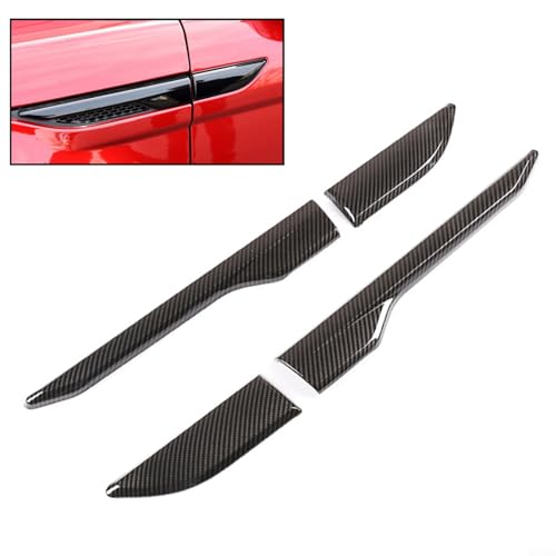 Molduras de ventilación lateral en fibra de carbono para Land Rover Range Rover Evoque 2012-2018 3