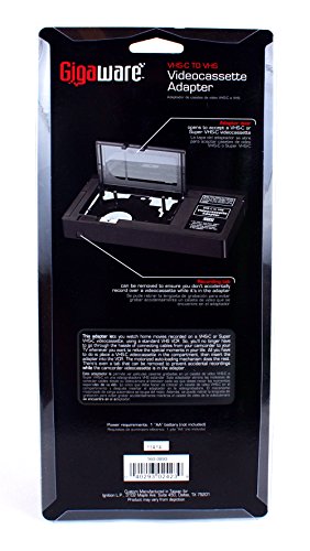 Gigaware Vhs-C Videocassette Adaptor #TOP5