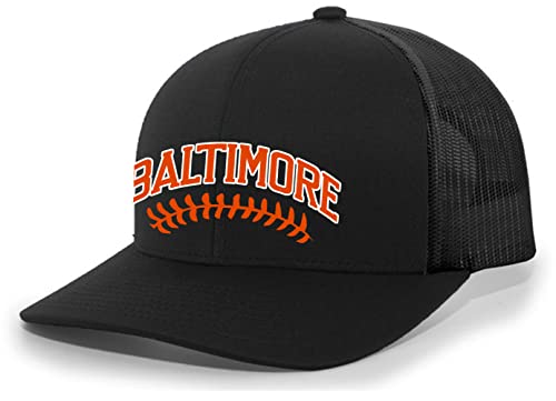 Gorra de béisbol tipo trucker bordada