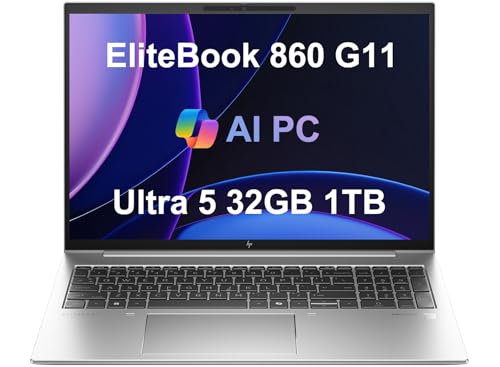 HP EliteBook 860 G11 rWlXm[gp\R (16C` FHD+ 800 nitsAIntel Core Ultra 5 135U (> i7-1355U)A32GB DDR5 RAMA1TB SSD)obNCgAwA5MP I