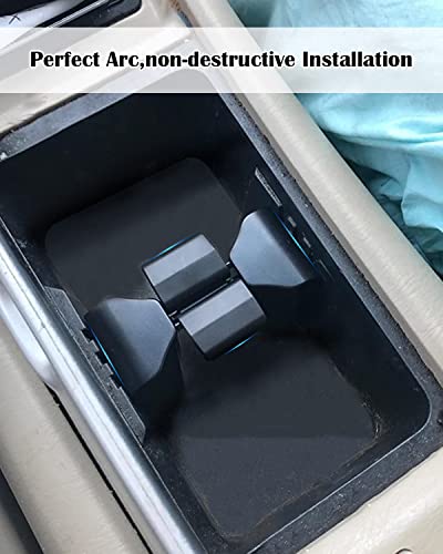 Insert de portavasos ajustable para Toyota Highlander 2002-2007 miniatura 5