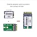 cablecc NGFF Male to Female 22x30mm to 22x42mm B-Key Extension Adapter for 2230 SSD LTE Card