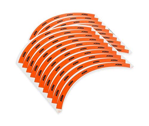 New KTM Rim Decals Sticker KIT Orange FITS All 125-530 CC 1998-2018 78009099000