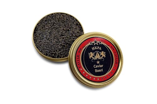 250g Caviar vom sibirischen Stör Classic 5x50g Zucht EU - Kostenlose Expresslieferung