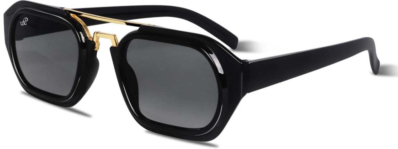UNISEX BLACK SUNGLASSES-image-46