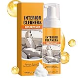 Interior Car Cleaner - Automotive Degreaser, 100ml Long-Lasting Formula with Dashboard Protection, Vehicle Upholstery Care, Truck Rv Carpet Cleaner, Leather Furniture Aid for Easy Maintenance