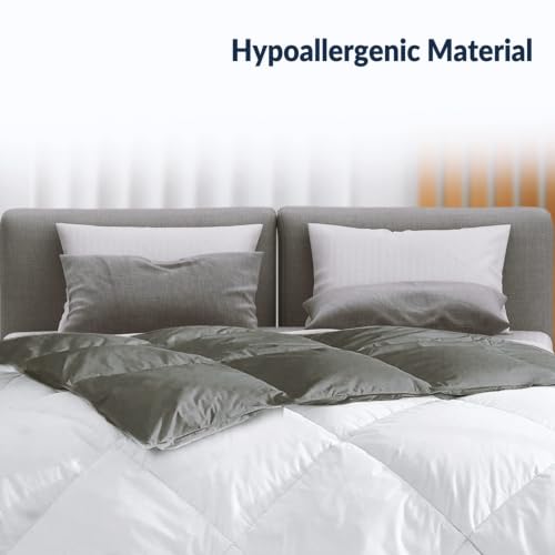 The Sleep Company Reversible Comforter | Grey & White | Single - Image 4