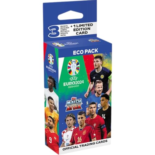 TOPPS Euro 2024 Eco Pack Of Attax Euro 2024 Match Attax Cards