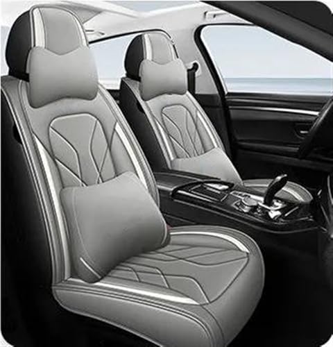 Housses de siège auto gris luxe pour le confort des trajets en Opel Astra H