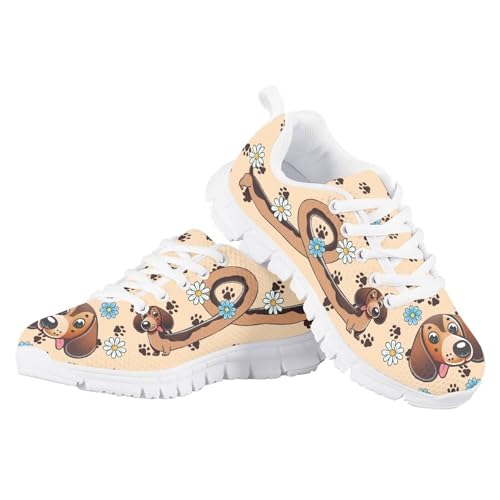 Kids Lightweight Breathable Sneakers Tennis Shoes for Boys Girls Casual Cozy Shockproof and Non-Slip Mesh Shoes for Gym US Little Kid 11-13 Big Kid 1-5 White Sole3