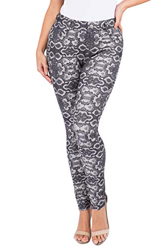 Image of YELETE Women's Basic Five Pocket Stretch Jegging Tights Pants