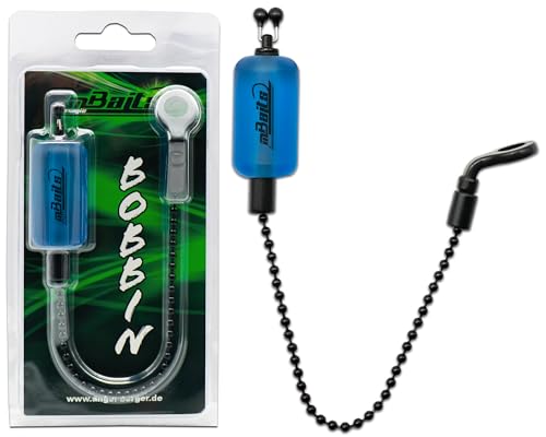 Angel-Berger Magic Baits Bobbin Bite Indicateur de touche Swinger Drop Hanger (Bleu)