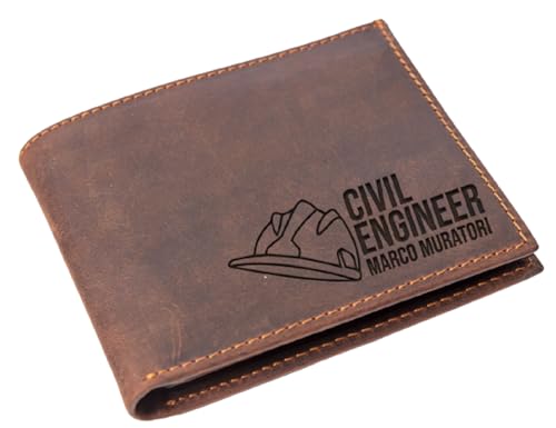Custom Civil Engineer Wallet, Civil Engineer Gift, Gifts For Civil Engineer,Wallet gift, Christmas Gift, Custom name wallet,Civil Engineer Graduation Gifts