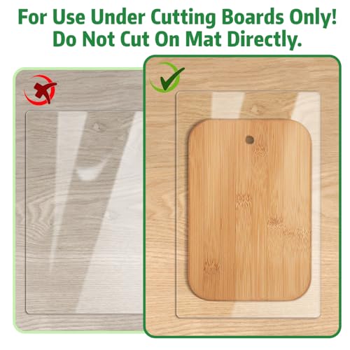 Non-Slip Cutting Board Mat for Home Cooks and Chefs, Dishwasher Safe (10 x 15, 1 Pack)