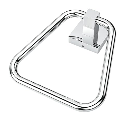 Image of WZRUA Towel Ring, Stainless Steel Hand Towel Holder Wall Mounted, Chrome