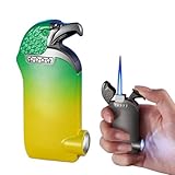 Coupe-vent : la sortie de flamme de notre briquet est soigneusement conçue for garantir que le flux d'air puisse être guidé efficacement, réduisant ainsi l'impact du vent sur la flamme, dispersant mieux la force du vent et gardant la flamme stable et forte.