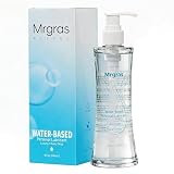 Personal Water-Based Premium Lube - Mrgras Sex Lube for Men, Women & Couples, Long-Lasting, Non-Staining & Easy Clean-Up, Safe for Toys & Latex Condoms, Ideal for Vaginal & Anal Use, 8 Fl Oz