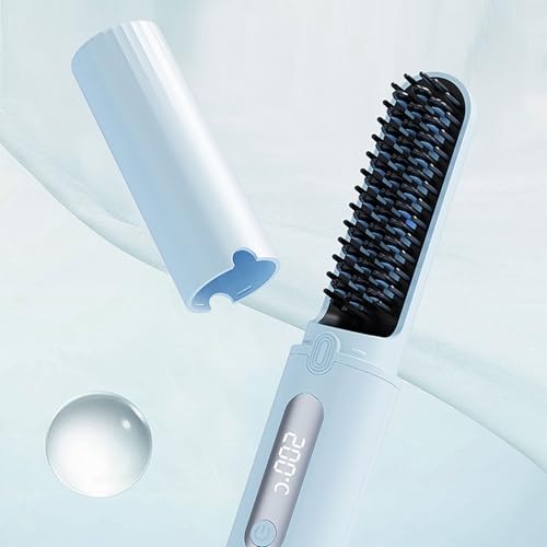 Cepillo alisador de cabello con apagado automático miniatura 6