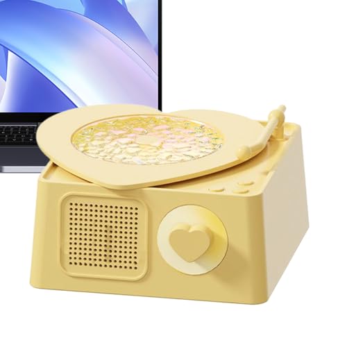 Enceinte sans fil vintage gramophone avec son surround pour musique