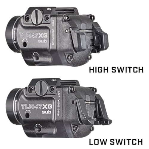 Streamlight 69437 TLR-8 X G sub 500-Lumen Rail-Mounted Tactical Weapon Light with Integrated Green Aiming Laser Exclusively for Sig Sauer P365/XL Closed Rail Systems Only, Black by Streamlight - Image 2
