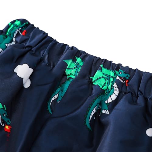 Image of LZH Toddler Boys Girls Raincoat Waterproof Hooded Rain Jacket Pants Suit