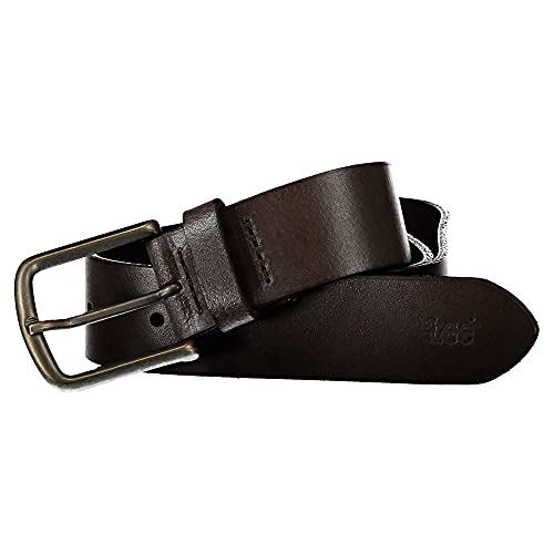 Lee - Gürtel Herren - 100% Leder - Core Belt - Dunkelbraun – Ansicht 2