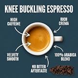 Stone Street Knee Buckling Espresso Beans, High Caffeine Coffee Blend, Dark Roast, Whole Bean, 2 LB
