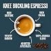 Stone Street Knee Buckling Espresso Beans, High Caffeine Coffee Blend, Dark Roast, Whole Bean, 2 LB