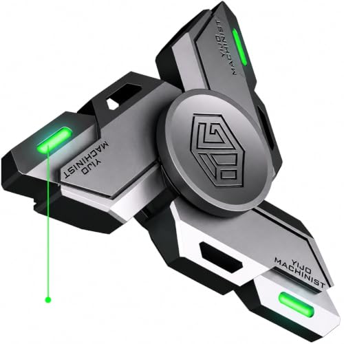 Premium Metal Fidget Spinner for Adults,Fidget Toys,Glowing Effect