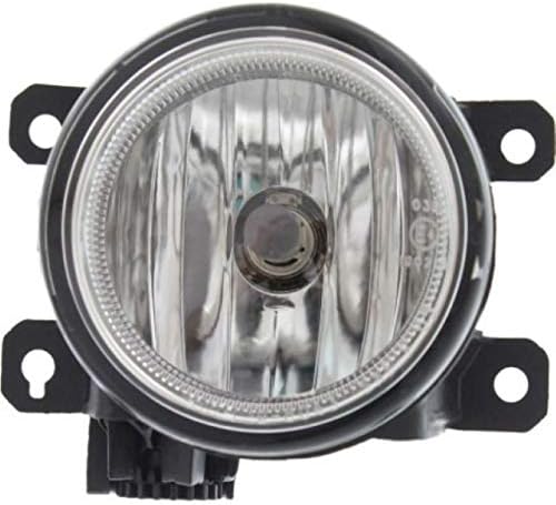 Fog Light Assembly - Cooling Direct Compatible/Replacement for HO2593136 13-15 Honda Accord-Coupe/Civic-Sedan 2.4L, 13-16 CR-Z, 15-17 Fit, 16-18 Pilot - Right Hand - Passenger, Factory-Installed, NSF