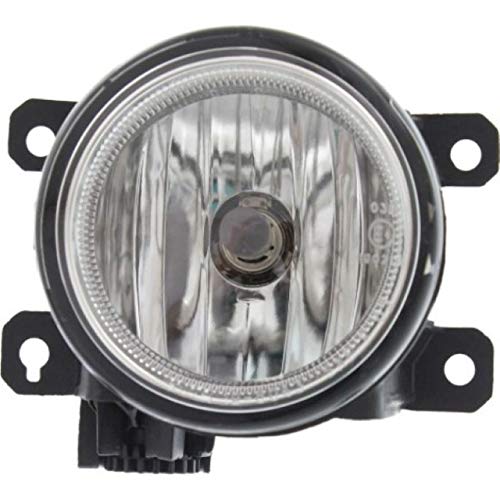 Fog Light Assembly - Cooling Direct Compatible/Replacement for HO2593136 13-15 Honda Accord-Coupe/Civic-Sedan 2.4L, 13-16 CR-Z, 15-17 Fit, 16-18 Pilot - Right Hand - Passenger, Factory-Installed, NSF