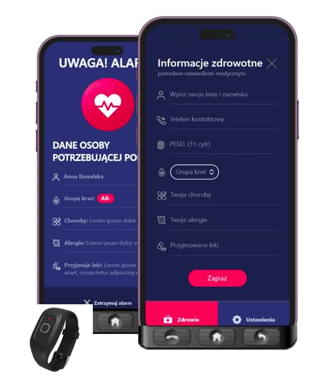 Smartphone para Personas Mayores MAXCOM MS601 + Pulsera SOS Bluetooth FW735, Móvil 4G con Whatsapp, Iconos Grandes, Botón SOS, Base de Carga, Volumen Alto + Pulsera Emergencia con Aviso y Ubicación