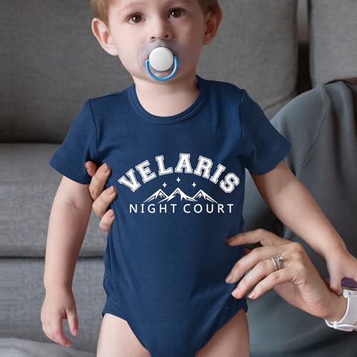 Velaris Night Court Squad Starfall Infant One-Piece Bodysuit, Soft Cotton2