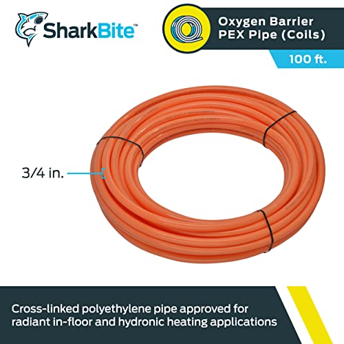 SharkBite 3/4 Inch X 100 Feet Orange PEX Pipe