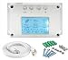 OOYCYOO Controller Display Screen, LCD485 Remote Meter LCD Display Suitable Series MPPT Charge Controller Screen Monitoring Within 2 Meters (LCD485)