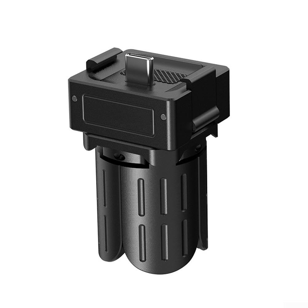 Placa base compacta de 5.5cm para DJI Pocket 3 Interfaz completa (negro)