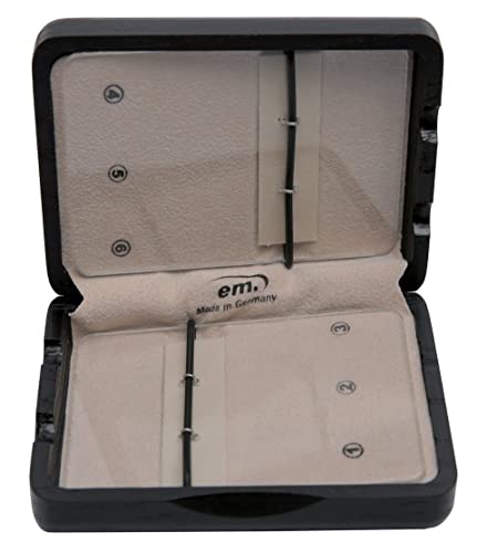 Etui pour anches Saxophone Ténor Gewa 751024 laqué noir 6 places