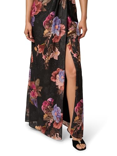 Image of Adrianna Papell One Shoulder Chiffon Gown