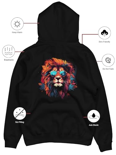 Image of fanideaz Mens Cotton Graphic Printed Zipper Hoodie for Men
